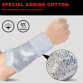 Evridwear arm protectors suited for caregivers handling pets and light tasks.