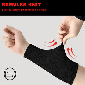 Evridwear sleeve with thumb-hole option for secure, customizable fit