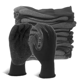 Evridwear crinkle latex glove palm for secure grip in wet conditions