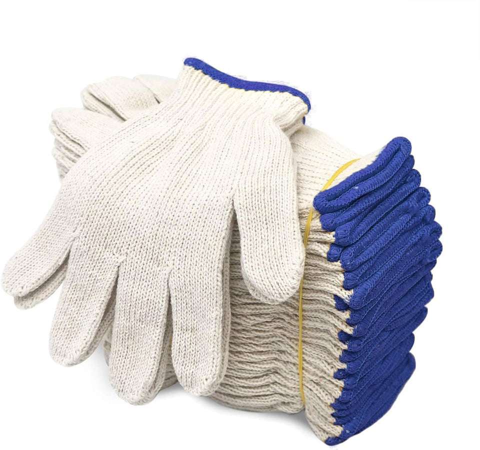 Evridwear gloves with PVC dots provide a secure grip for grip-intensive tasks.