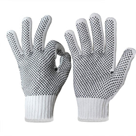 Evridwear pvc-dots grip gloves offering slip resistance for secure handling