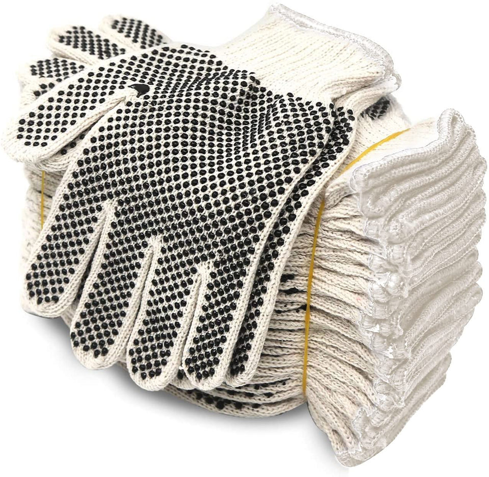 Evridwear two-side-dots gloves close-up for improved grip during tough tasks