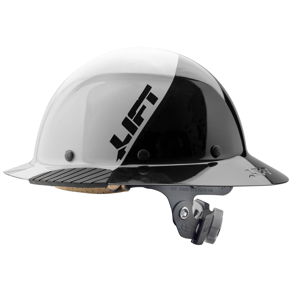 EVS Sports DAX full-brim hard hat front view for lightweight protection