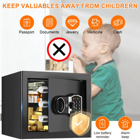 EVSUVSRT removable shelf helps organize valuables.