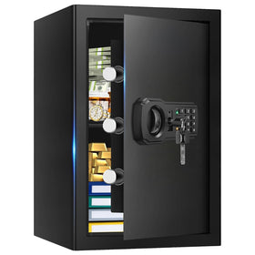 EVSUVSRT 3.4 Cub Large Fireproof Safe exterior demonstrates sturdy steel construction for home security.