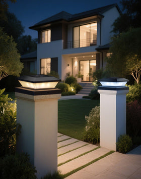 EVXFG versatile outdoor lighting for decks, fences, and posts in any yard.