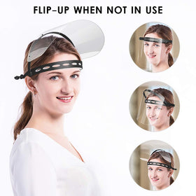 EWA replaceable visors clear anti-fog for crisp visibility