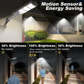EWIQIRAO wall-mount lights are quick to install along pathways.