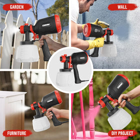 EWORK sprayer package includes everything needed for first use and ongoing projects.