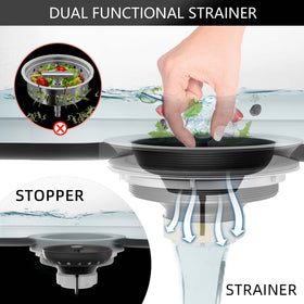 Exakey drain stopper provides reliable water control without leaks