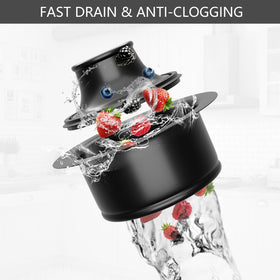 Exakey easy-install disposal flange requires no special tools for quick setup