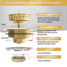 Exakey rustproof and corrosion-resistant label hints long-term kitchen use.