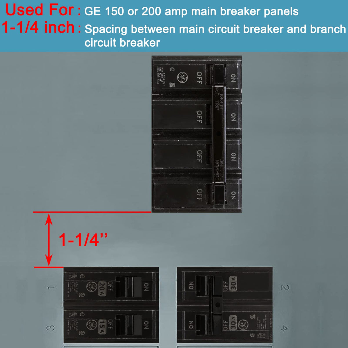 EXCELFU interlock kit labels and hardware organized for quick setup.
