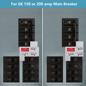 EXCELFU interlock kit side view showing compact installation footprint.