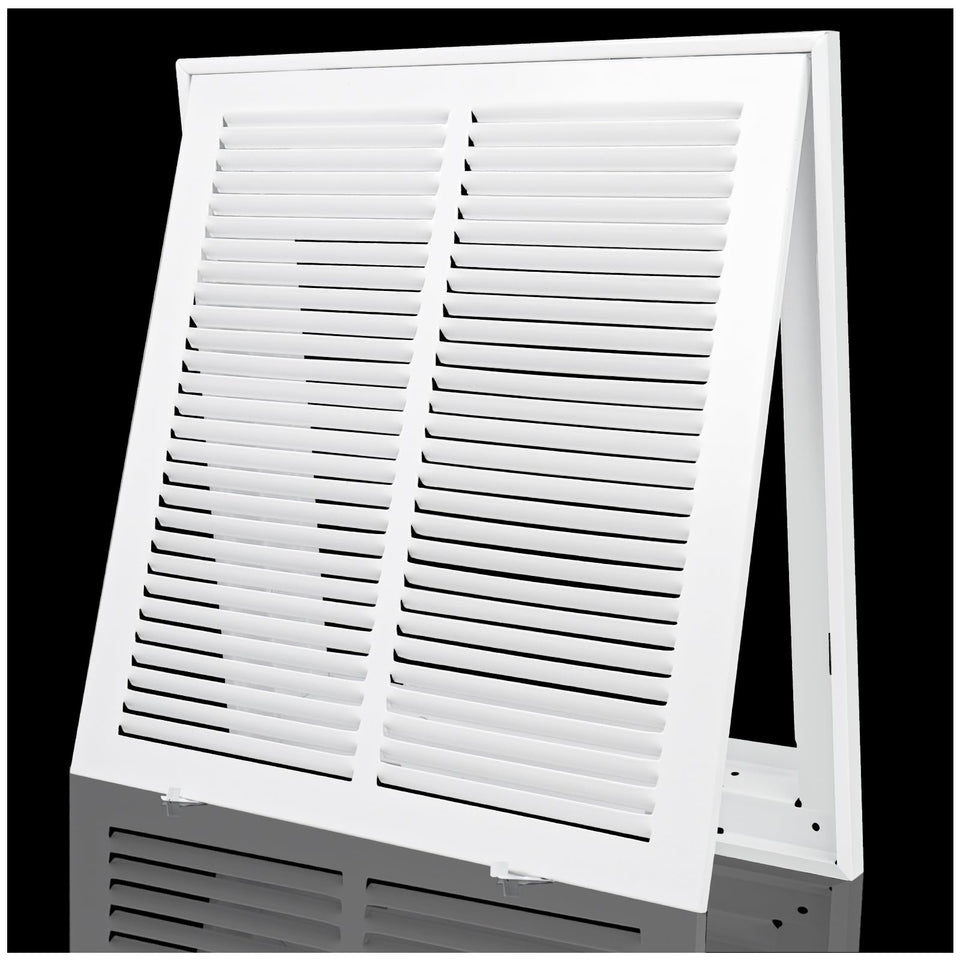 Excelfu Return Air Grille 14x14 outer dimensions for ceiling or wall installation.