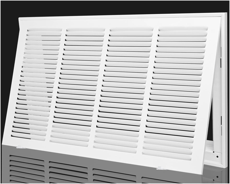 EXCELFU return air grille 24x12-duct-opening: compatible with standard openings for easy installation.