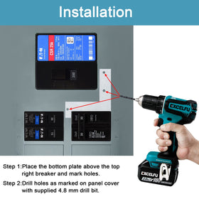 EXCELFU startup procedure label for generator setup