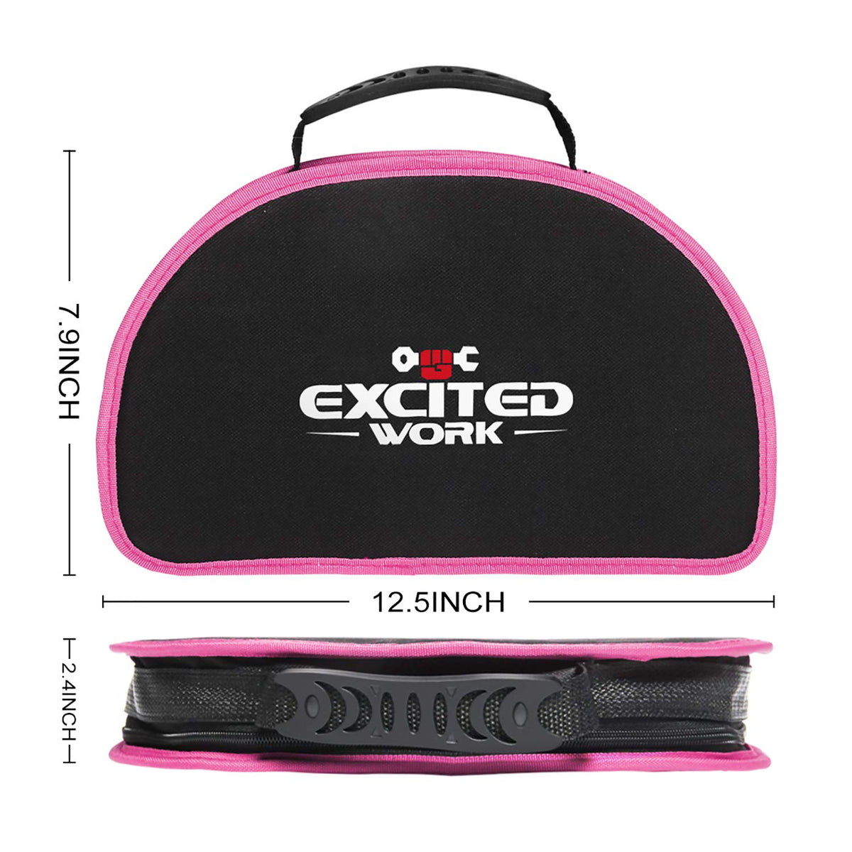 Excited Work round pouch keeps tools organized and portable.