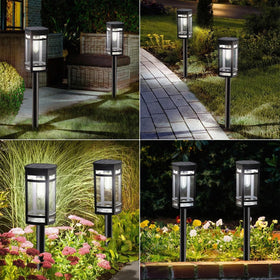 EXCMARK outdoor lighting enhances pathways and yards with a warm, soft glow.