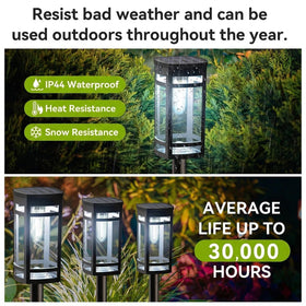 EXCMARK solar garden lights make a thoughtful, gift-ready idea for gardeners.