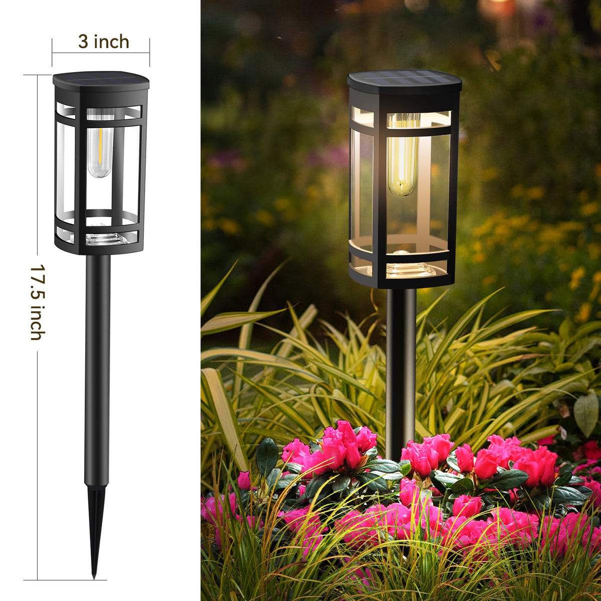 EXCMARK warm white bulb showcasing vintage filament glow for ambiance