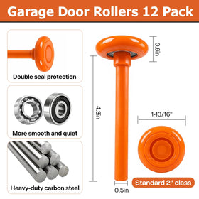 EXERAUO 6200-2RS bearing-sealed design prevents loosening for longer life.