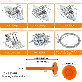 EXERAUO galvanized steel wire rope demonstrates durability for lifting.