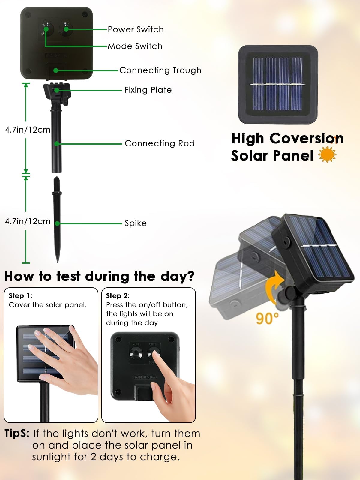 EXF easy dusk-to-dawn setup for reliable evening glow outdoors.