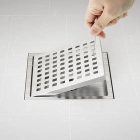 EXF removable drain cover for easy cleaning access