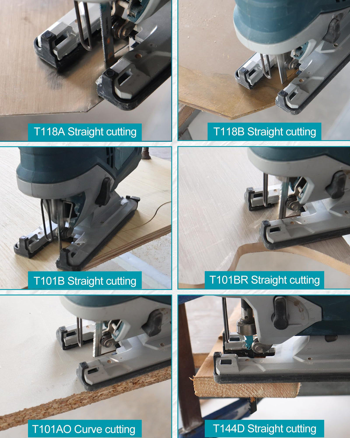 EXFEIN T118B blade for thicker metal straight cuts and reliability.