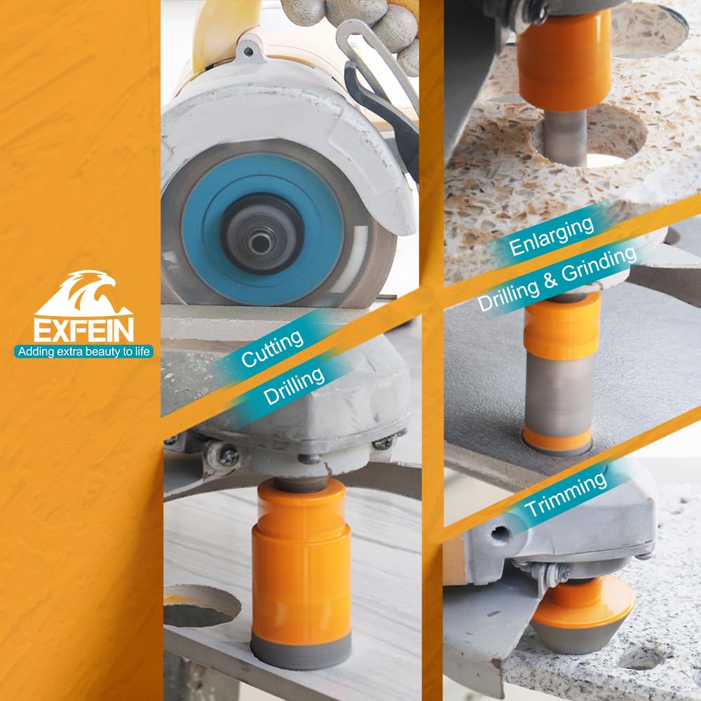 EXFEIN finger bit 3/8 inch for precise tile adjustments