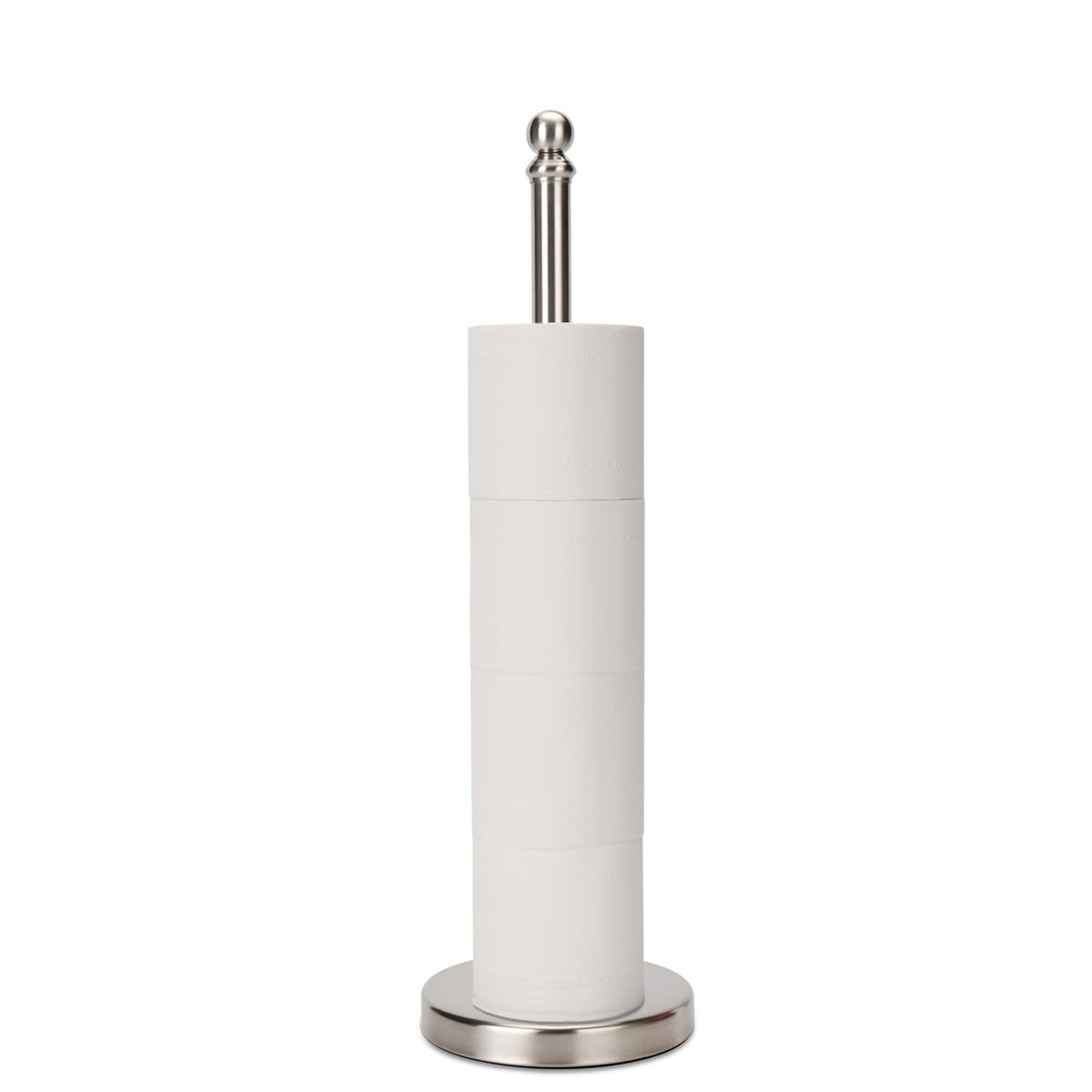 Exilon toilet paper stand base, freestanding and easy to place in any bathroom.