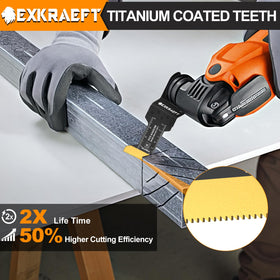 EXKRAEFT 50-blade pack for versatile home and professional use.
