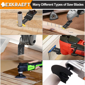 EXKRAEFT Blade Sand Pads for secure polishing and finishing