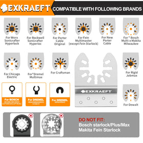EXKRAEFT 5-piece set for versatile renovation projects.