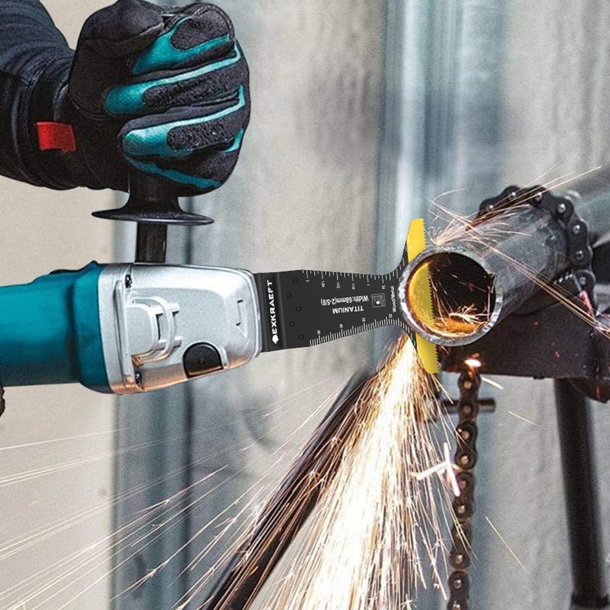 Four blade types included from EXKRAEFT cover most tasks