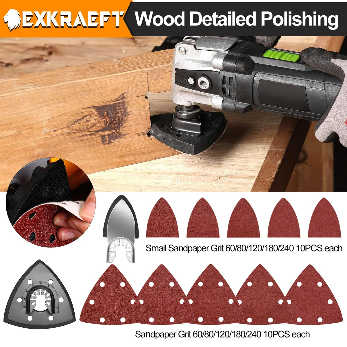 EXKRAEFT High Carbon and Bimetal Blades designed for durability