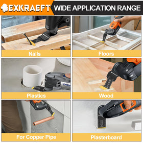 EXKRAEFT blades fit many tools with universal compatibility