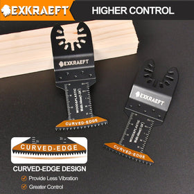 EXKRAEFT universal interface system ensures broad tool compatibility.