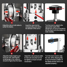 EXKRAEFT in-use view shows efficient scrap copper stripping.