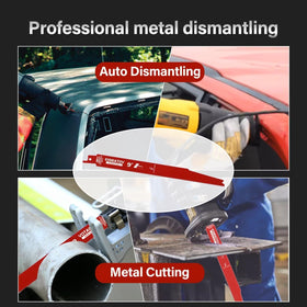 EXMIATOV heavy-duty blade for auto dismantling and metal cutting.
