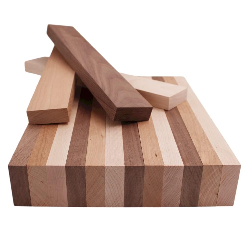Exotic Wood Zone variety-pack boards ready for DIY projects and crafts.