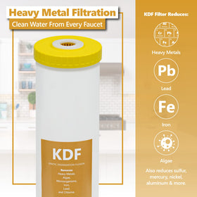 Express Water heavy metal reduction filter improves taste and protects appliances