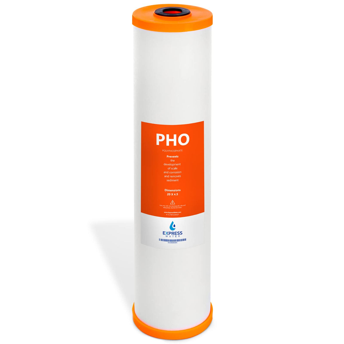 Express Water PHO high-capacity filter in action for steady flow.