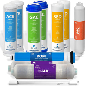 Express Water RO membrane 100 GPD reduces impurities for purer water