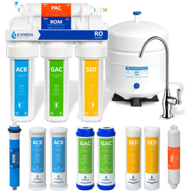 Express Water RO5DX first-stage filters for crisper, cleaner drinking water
