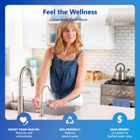 Express Water ROALK10MBN NSF certified 372 and 58 ensures trusted filtration