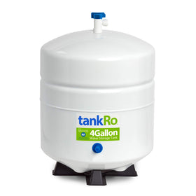 EXPRESS WATER tankRO RO132 4gal under-sink installation showing compact fit for filtered water