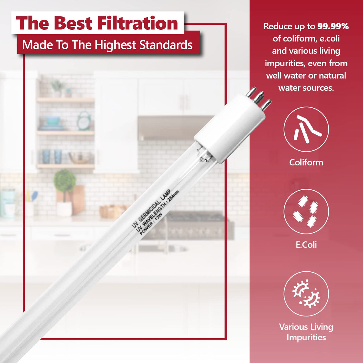 Express Water UV-C light purification for water safety