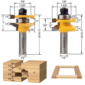 Exqutoo anti-backlash design shown for safer, cleaner milling.